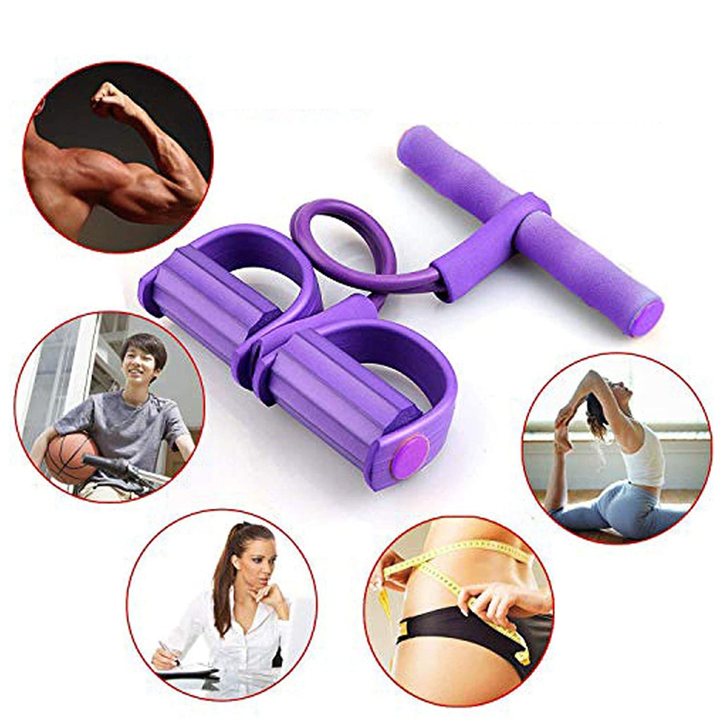 Extra Strong Pull String Body Building Training Pull Rope Rubber Exerciser.