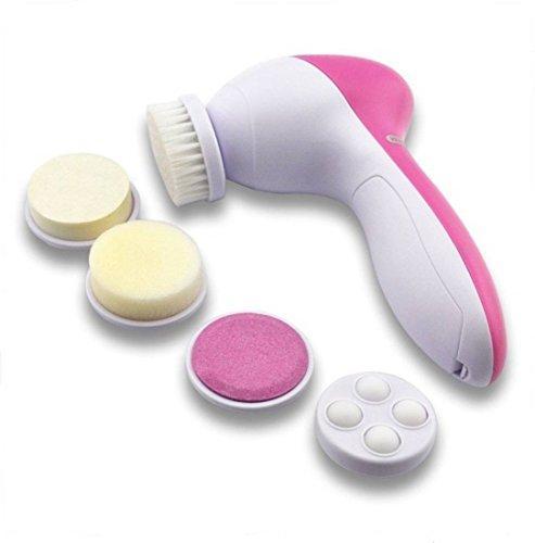 Smoothing Body Facial Massager 5-in-1(Pink)