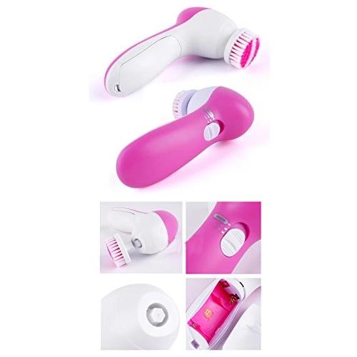 Smoothing Body Facial Massager 5-in-1(Pink)