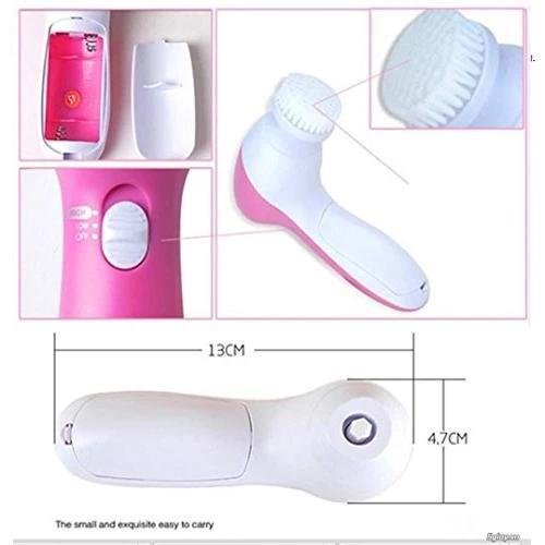 Smoothing Body Facial Massager 5-in-1(Pink)