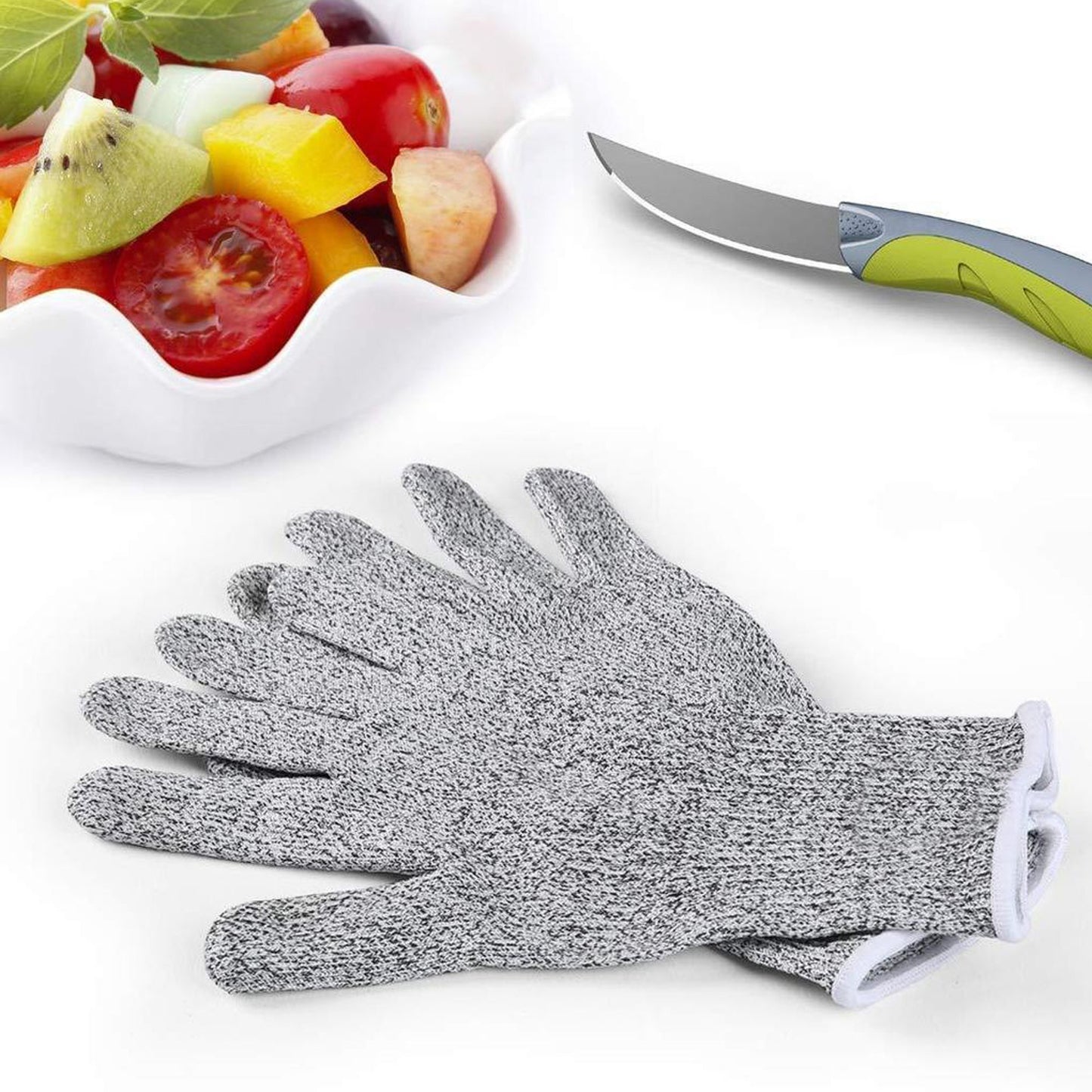 Anti Cutting Resistant Hand Safety Cut-proof Protection Gloves (Multicolour)