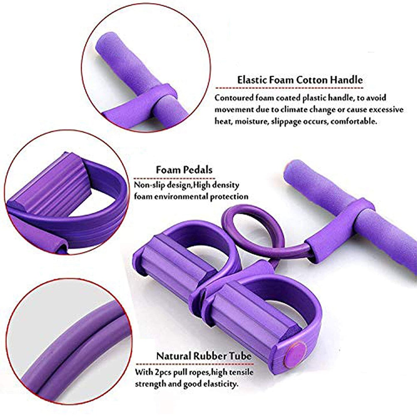 Extra Strong Pull String Body Building Training Pull Rope Rubber Exerciser.