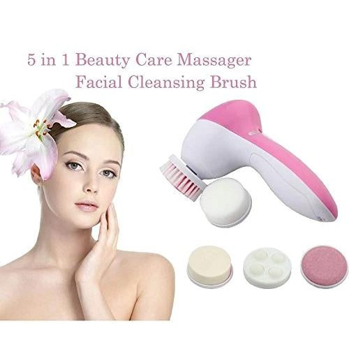 Smoothing Body  Facial Massager 5-in-1(Pink)