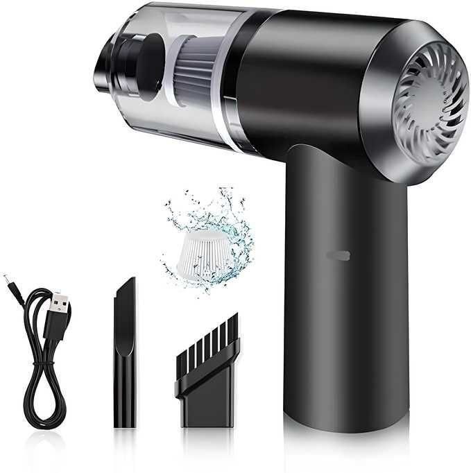 Portable Air Duster & Wireless Vacuum Cleaner – 2 in 1