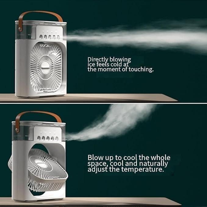 Multifunction Water Spray Mist Fan Air Cooler fan USB Electric Fan Portable Fan Air Conditioner Humidifier Fan for Home