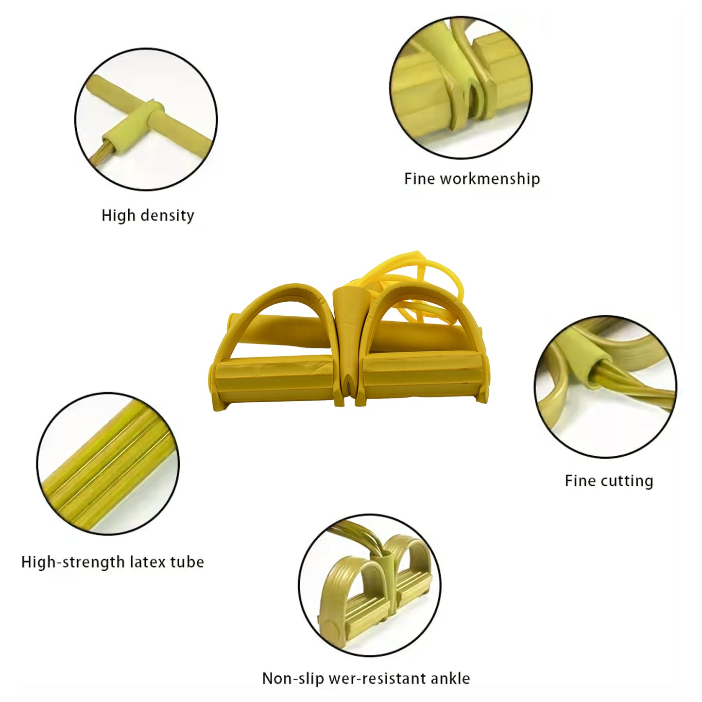Extra Strong Pull String Body Building Training Pull Rope Rubber Exerciser.