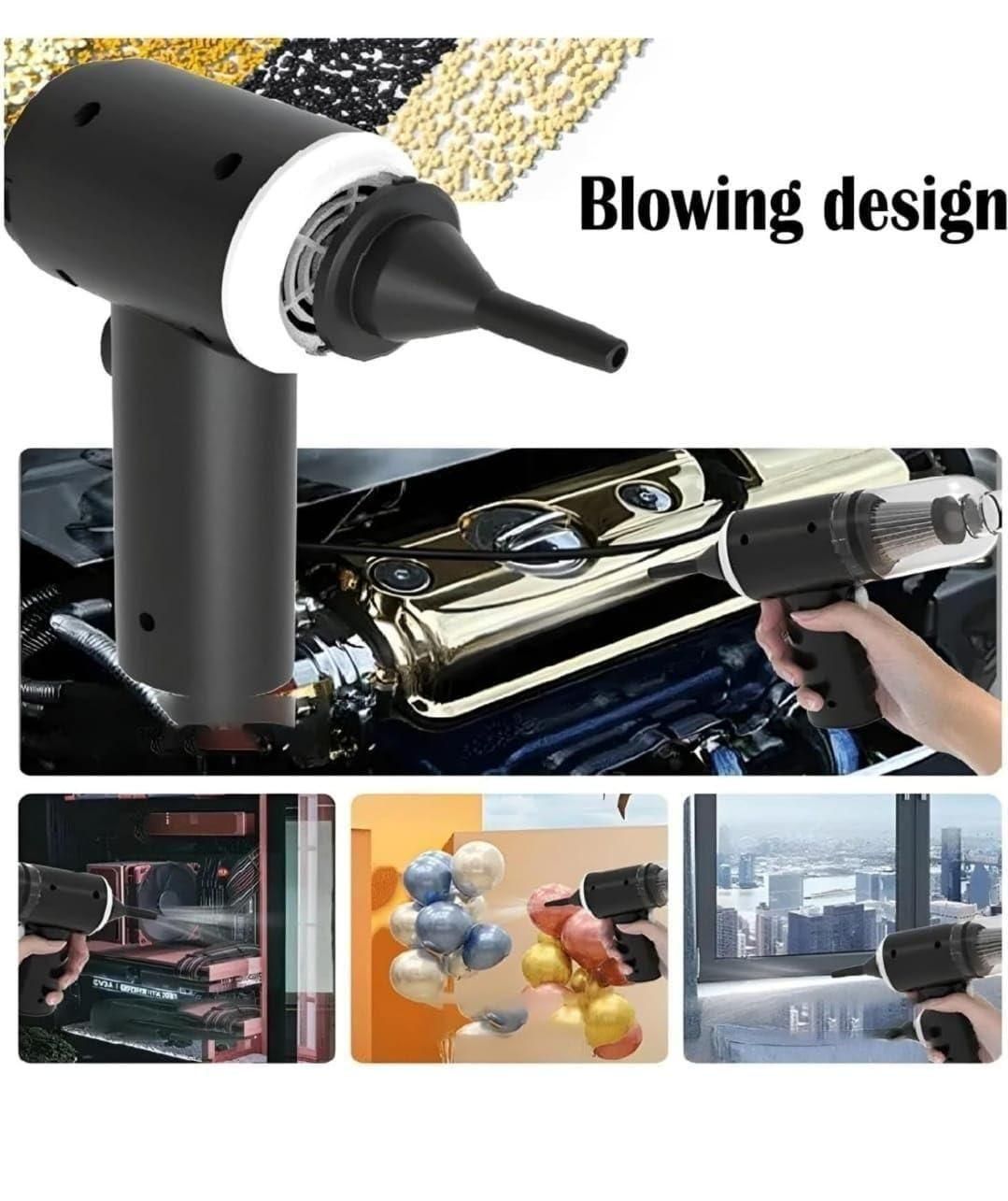 Portable Air Duster & Wireless Vacuum Cleaner – 2 in 1