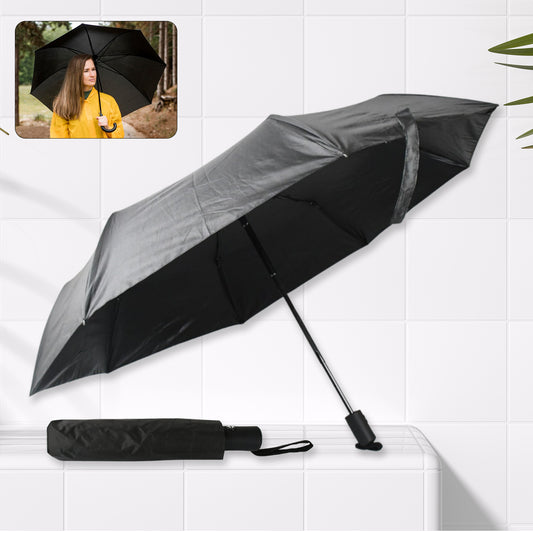 Umbrella 2 Fold Manual Open  Windproof Sunproof  Rainproof With Sturdy Steel Shaft  Wrist Straps  Easy To Hold  Carry  Umbrella For Women Men  Kids