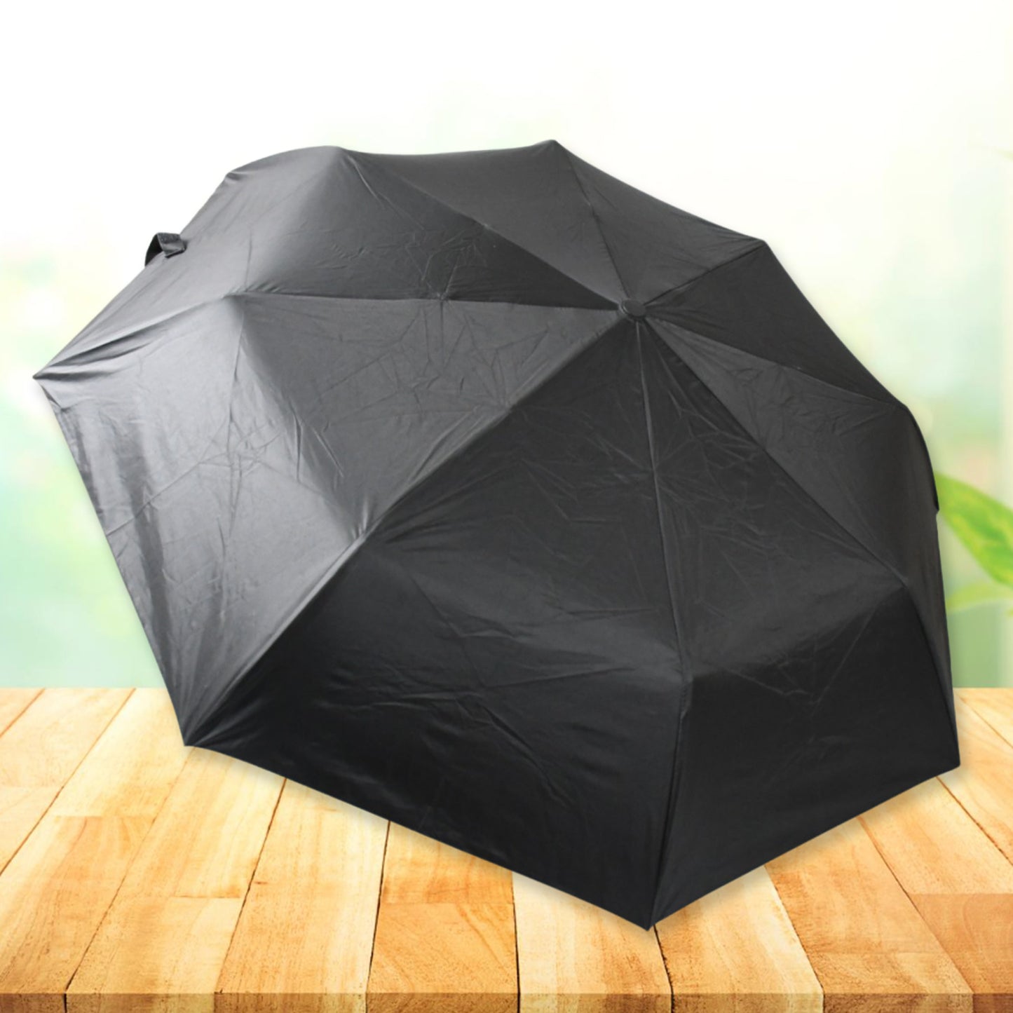 Umbrella 2 Fold Manual Open  Windproof Sunproof  Rainproof With Sturdy Steel Shaft  Wrist Straps  Easy To Hold  Carry  Umbrella For Women Men  Kids